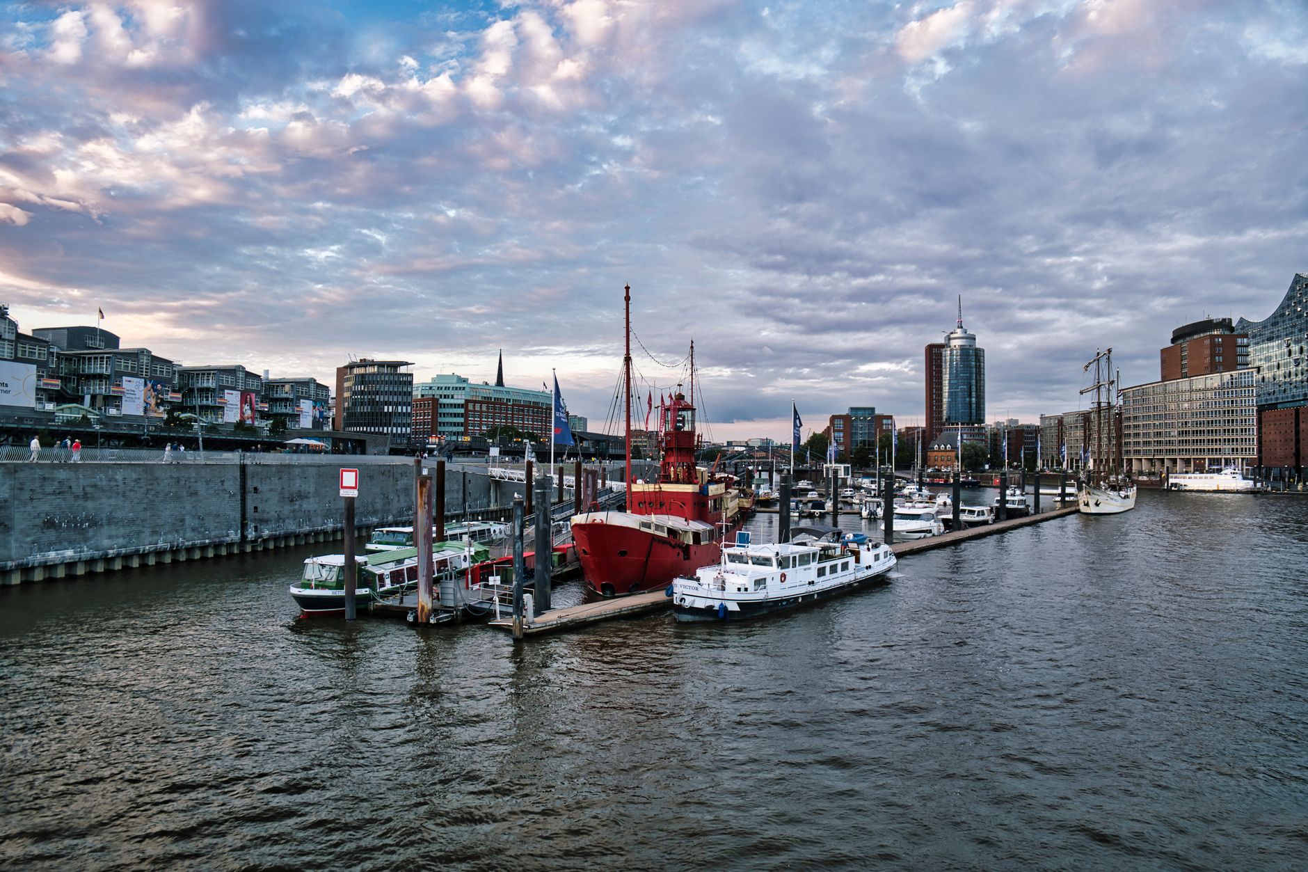 Panorama over Aabenraa Havn